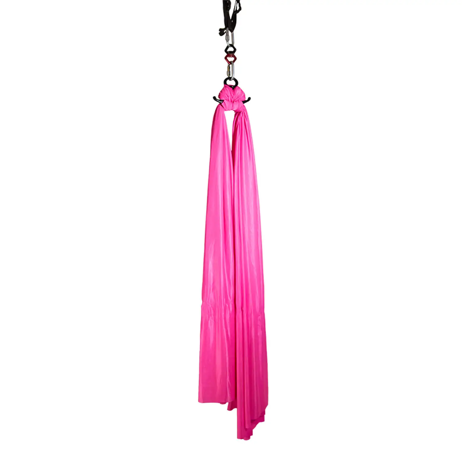 Pinkes Vertikaltuch, 14 Meter, wenig dehnbar - ideales Aerial Silk aus dem Luftakrobatik Shop.