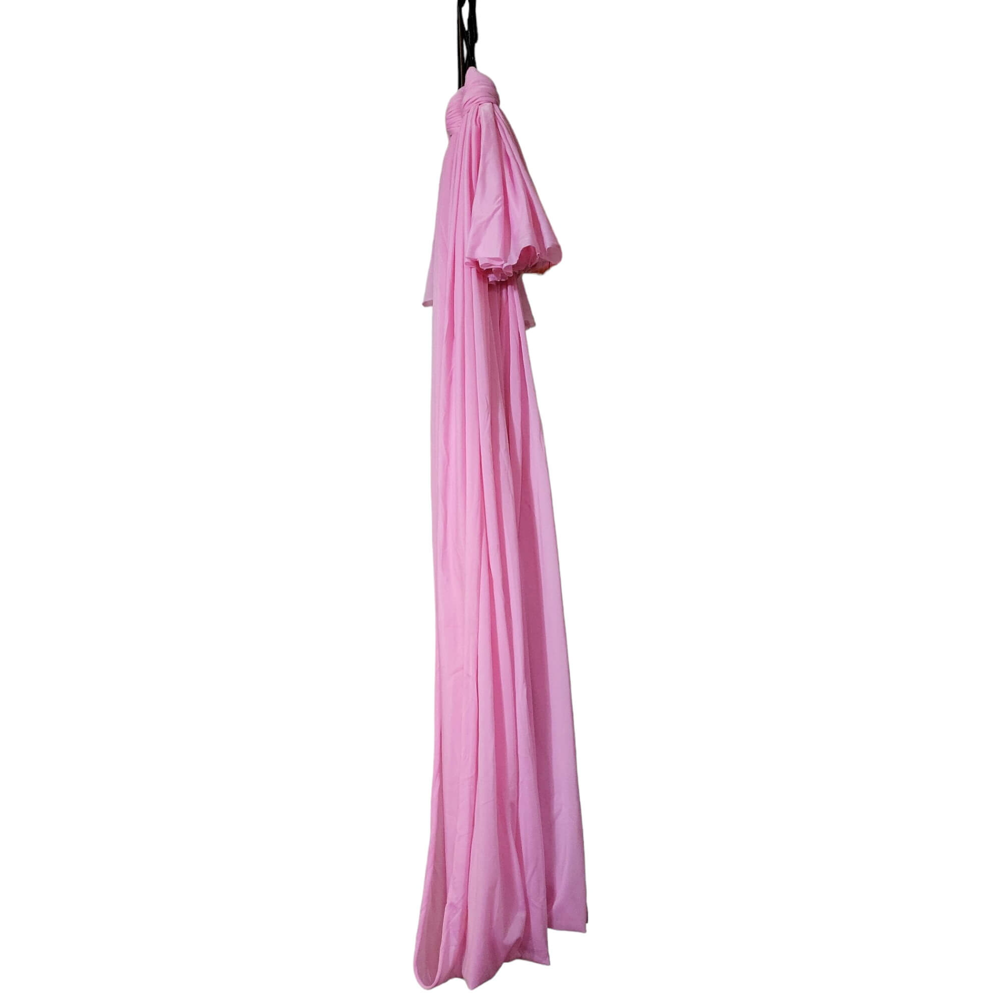 Zartrosa Aerial Yoga Tuch, 6 Meter, nicht dehnbar, ideal für Luftakrobatik. Hochwertige Qualität von Marlene Kiepke, perfekt für Yoga-Enthusiasten.