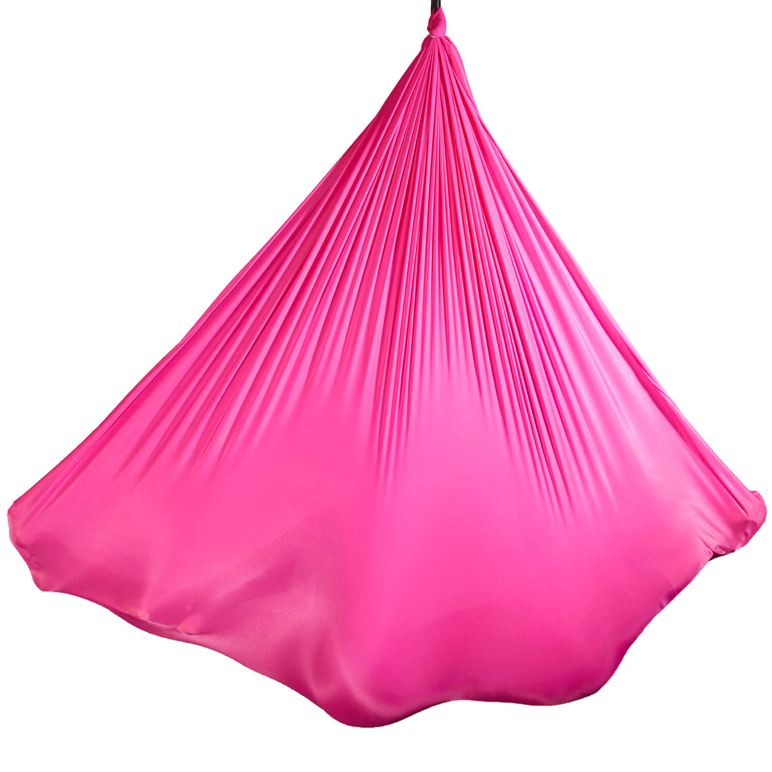 Pinke, wenig dehnbare Tuchschlaufe, 4 Meter, ideal zum Aerial Yoga. Hochwertiges Material aus dem Luftakrobatik Shop von Marlene Kiepke.