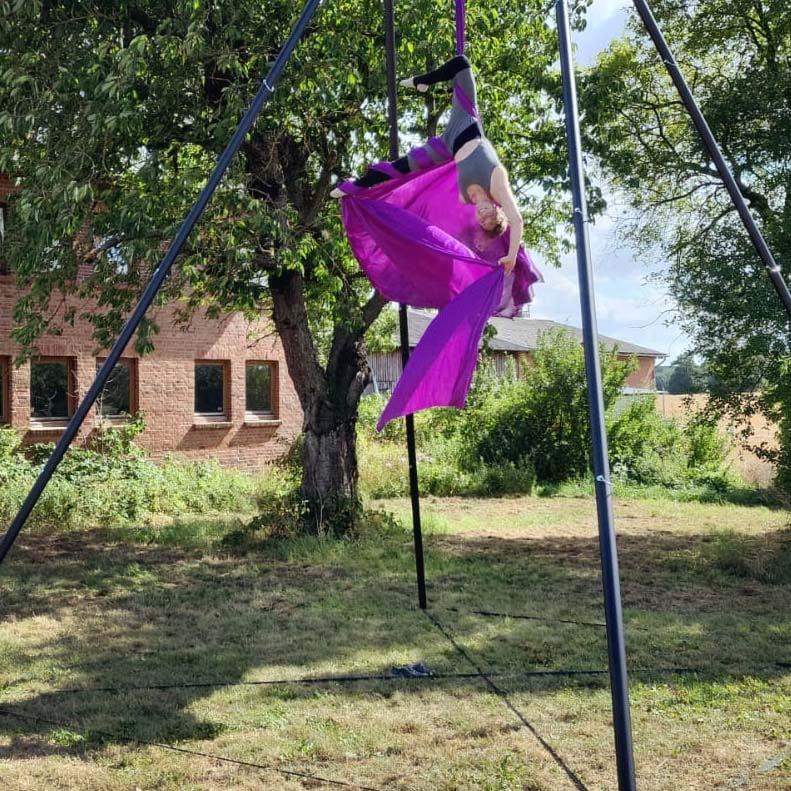 Luftakrobatik Gerüst 4,2m Aluminium Luftakrobatik Gerüst 4,2m Aluminium