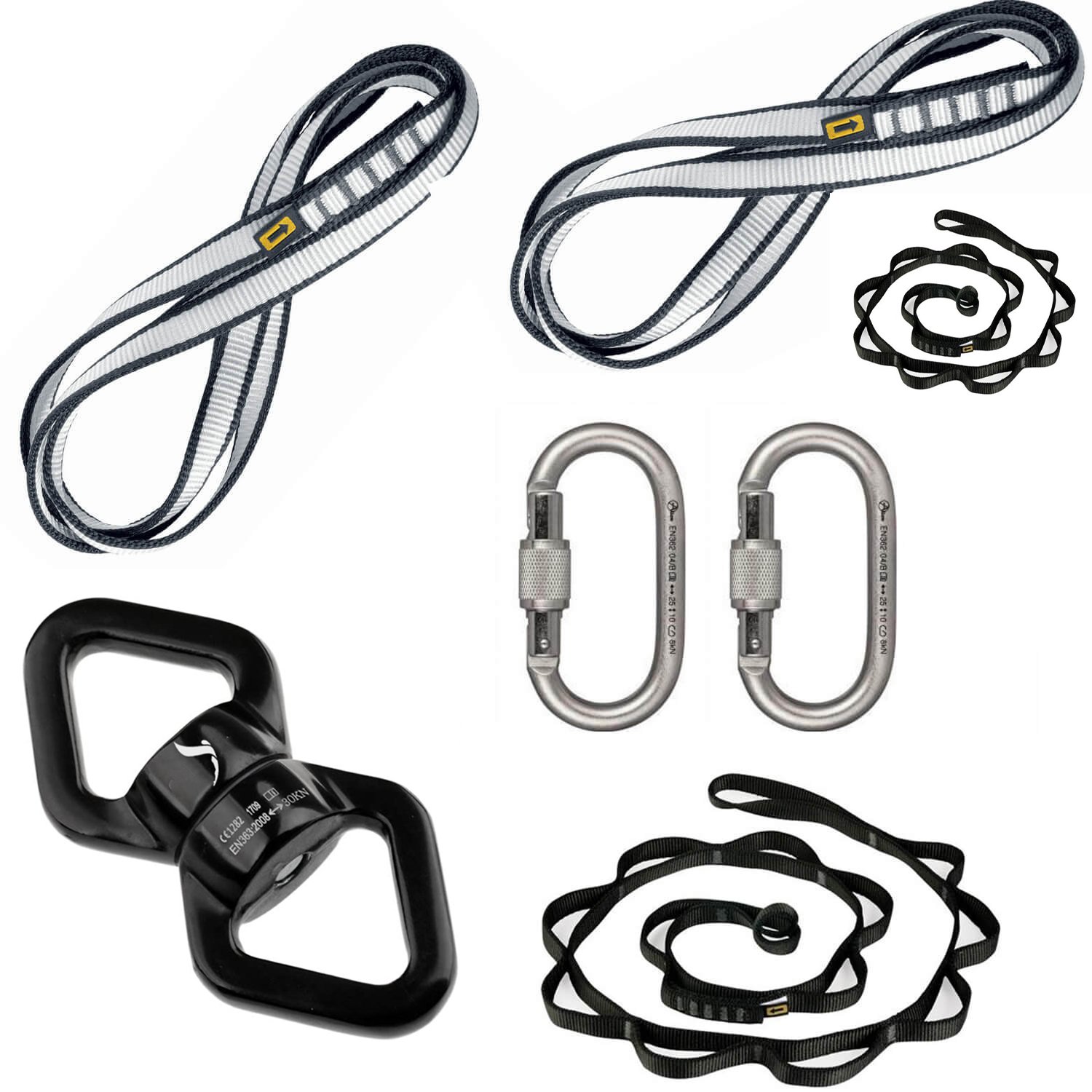 2 in1 Aufhängung Yoga- Tuch- Schlaufe