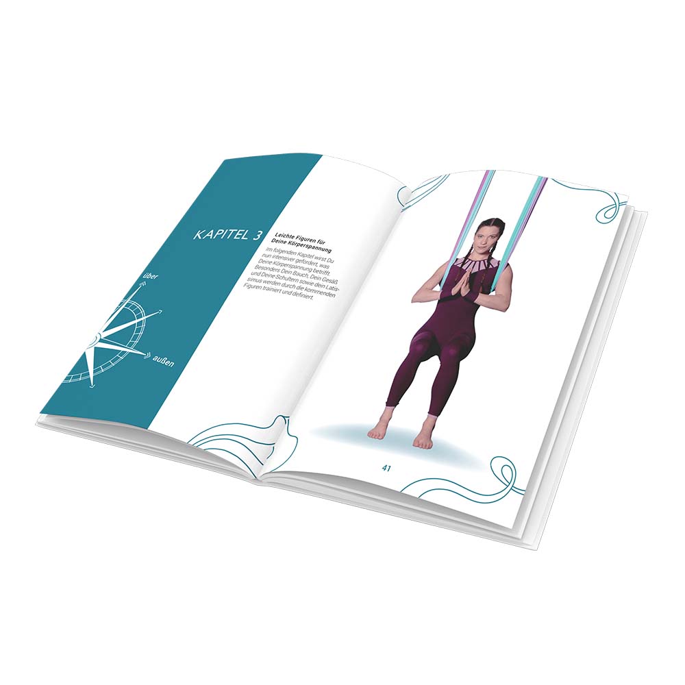 Das Figurenbuch "Luftyoga 1" zeigt detaillierte Abbildungen und Erklärungen zu 25 Luftyoga-Figuren, ideal für Anfänger und Fortgeschrittene. Hochwertige, in Hamburg verarbeitete Hardcover-Edition. Das Figurenbuch "Luftyoga 1" zeigt detaillierte Abbildungen und Erklärungen zu 25 Luftyoga-Figuren, ideal für Anfänger und Fortgeschrittene. Hochwertige, in Hamburg verarbeitete Hardcover-Edition.
