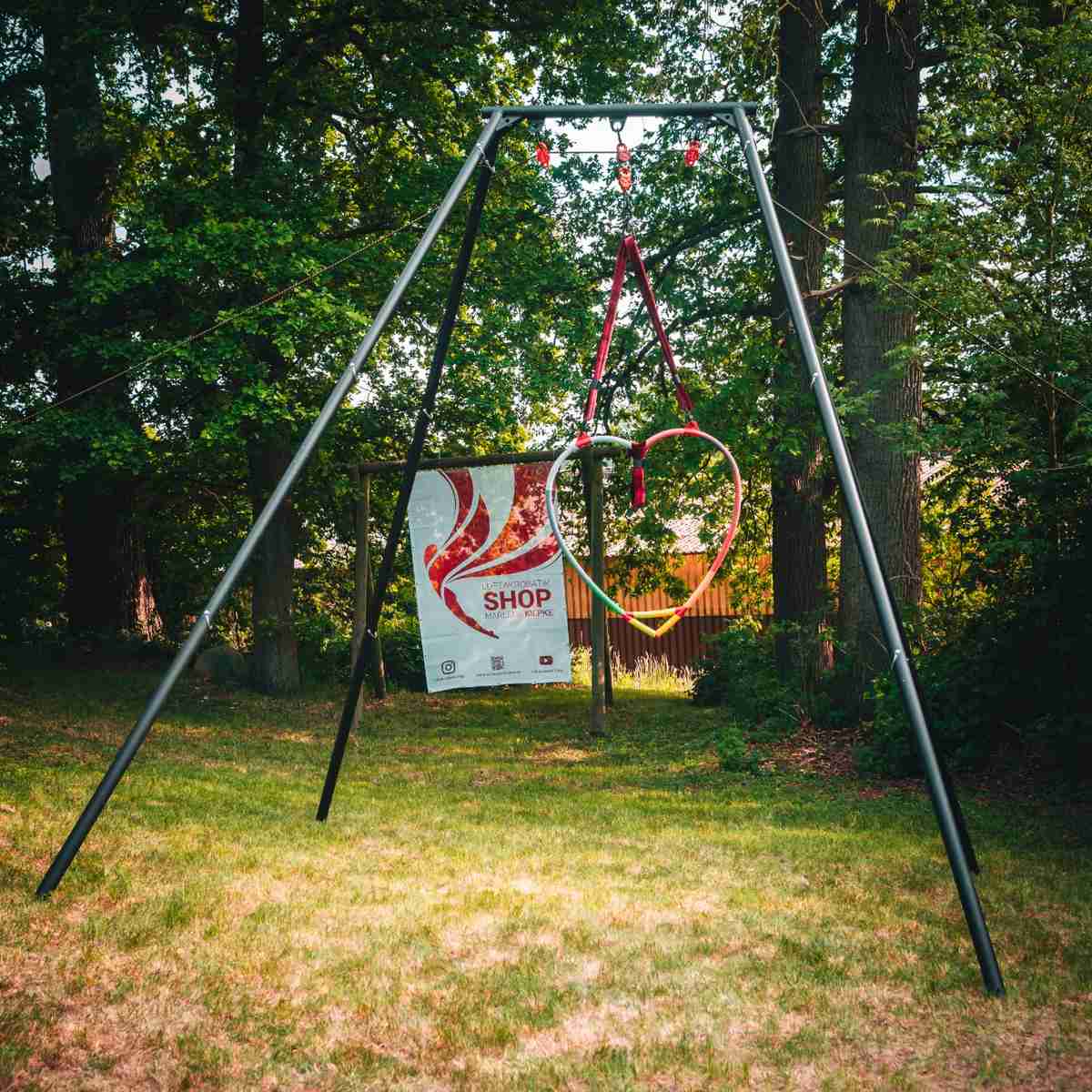 Luftakrobatik Gerüst 4,2m Aluminium