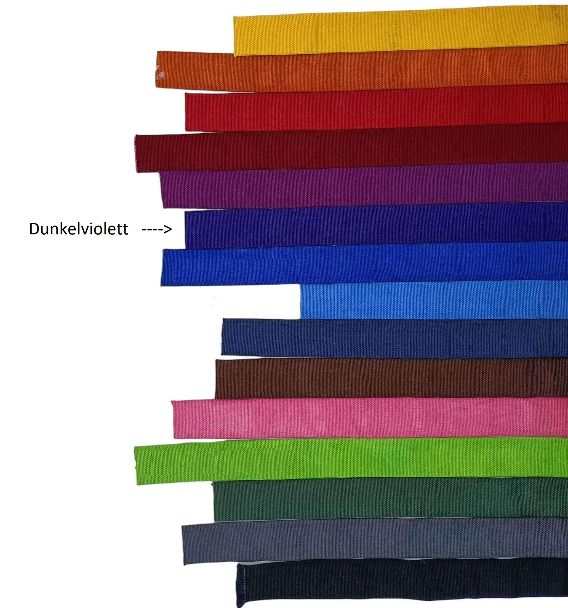 Vertikalseil Dunkelviolett 7 meter