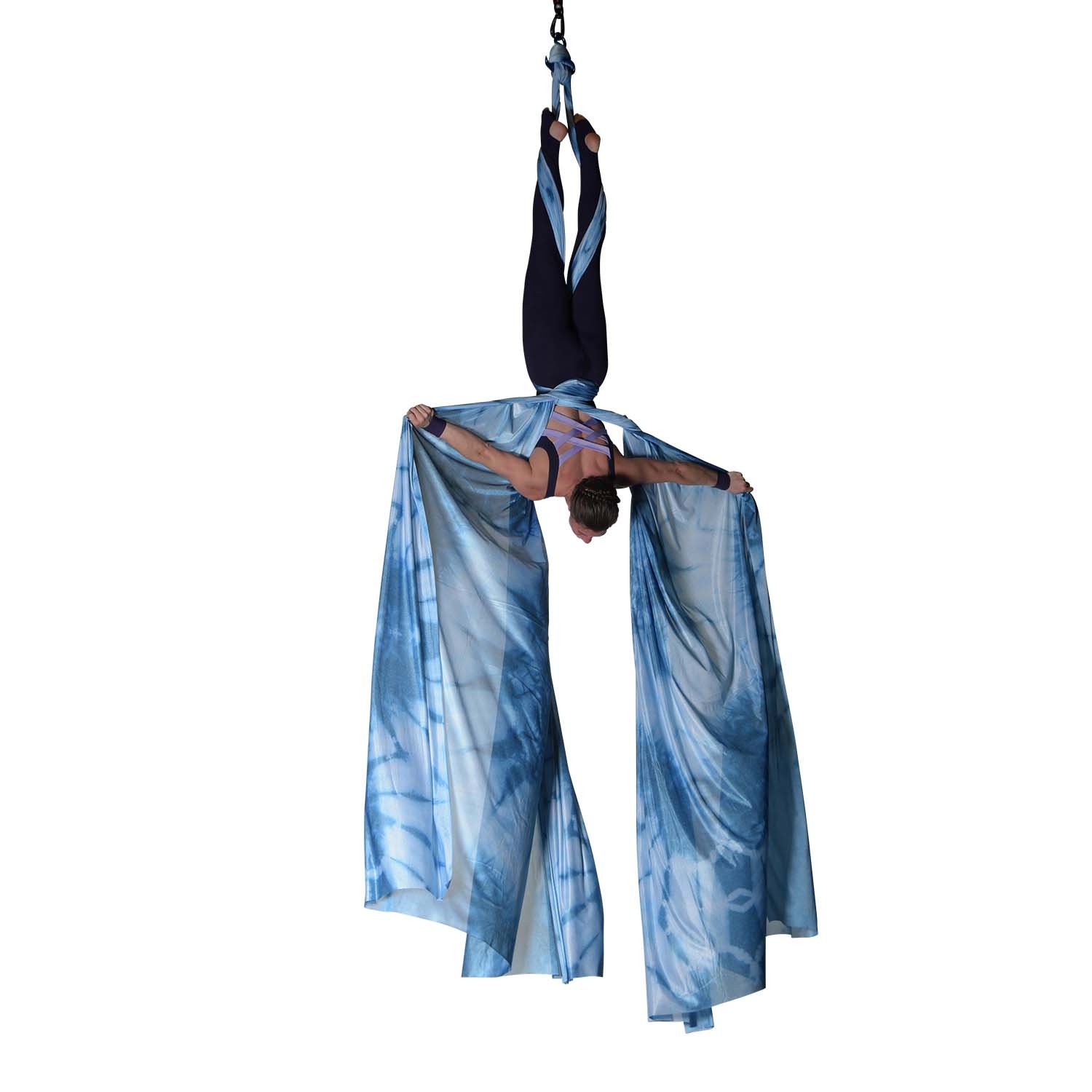Vertikaltuch Schneeflocke 26 meter