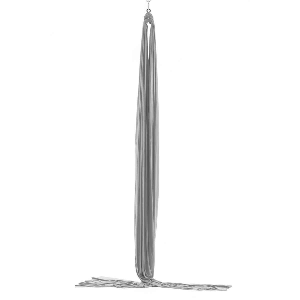 Vertikaltuch Grau schmal 8 meter