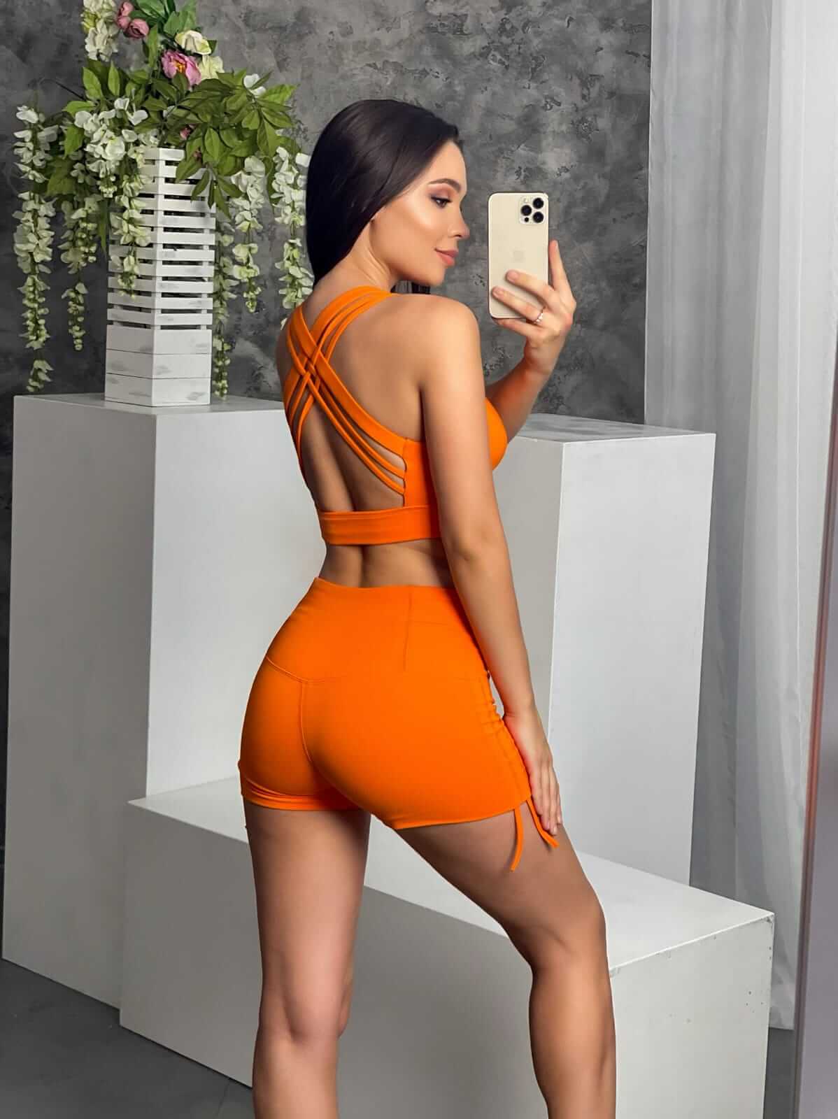 Sporty Top Orange S