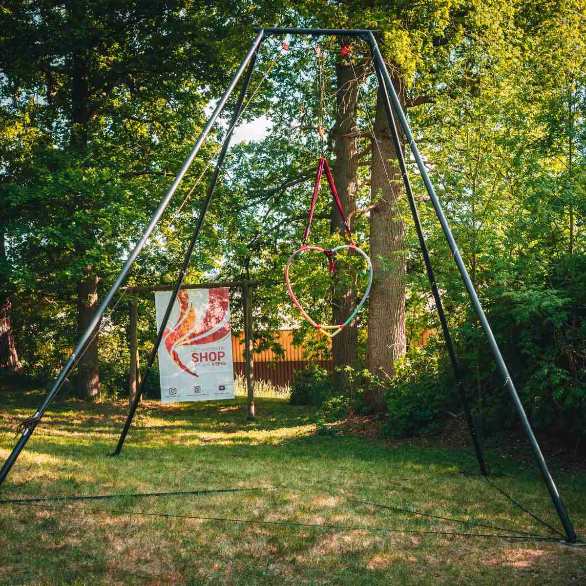 Luftakrobatik Gerüst 5,5m Aluminium