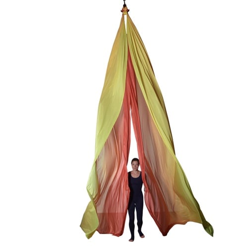 Vertikaltuch abendsonne kaufen aerial silk luftakrobatik