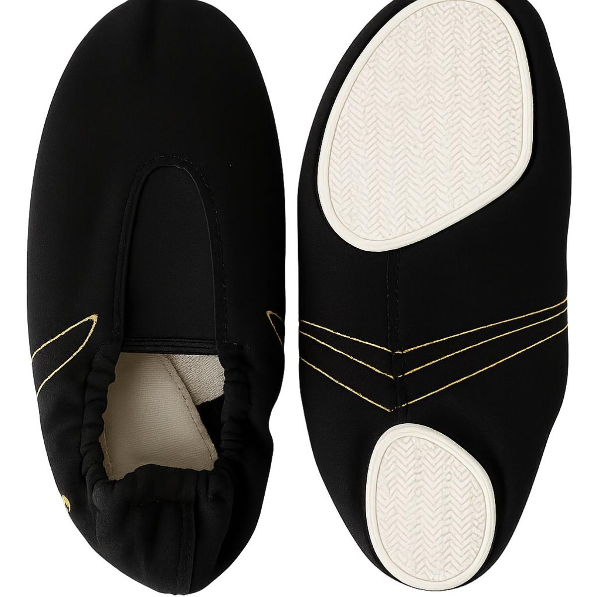 Luftakrobatik Schuh schwarz-gold 48