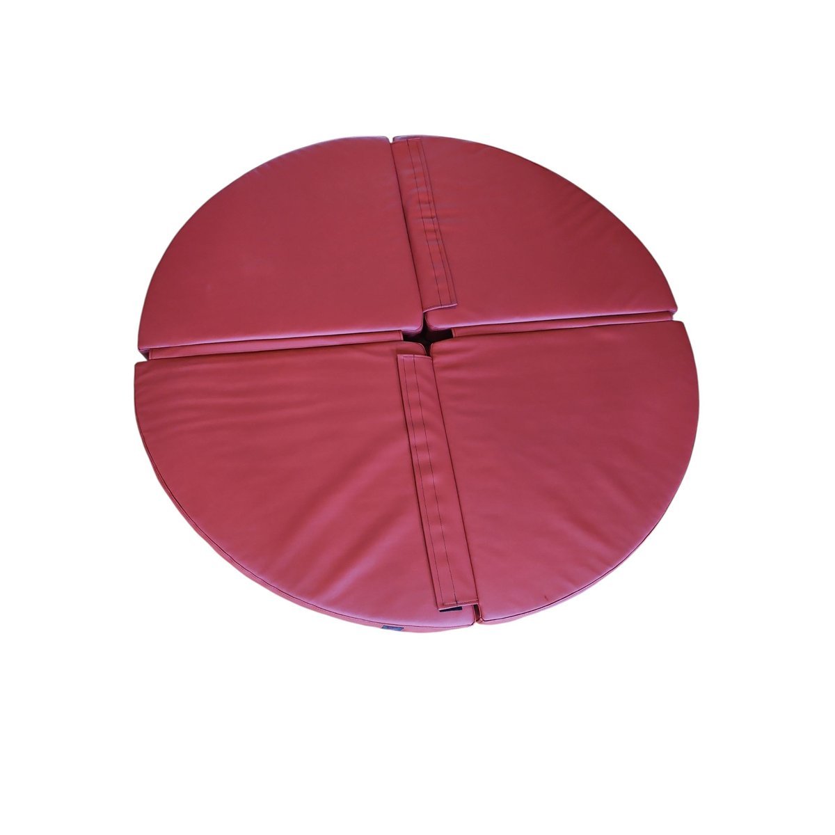 Fallschutzmatte Rot rund